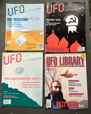 UFO Forum Extraordinary Theories Phenomena Magazine Lot International Library