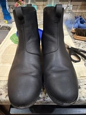 Teva Ellery Chelsea Womens 8 Black Waterproof Pull On Boots Casual 1111772 BBB