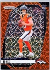 2024 Panini Prizm - Rookies Bo Nix #309 Orange Lazer Prizm (RC)