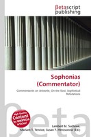 Lambert M. Surhone (U. A.) | Sophonias (Commentator) | Taschenbuch | Englisch