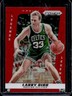 2024-25 Panini Prizm Deca Larry Bird Red Prizm #/199 Celtics