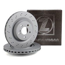 ZIMMERMANN Bremsscheiben Ø 330mm für MERCEDES SL R230 600 55/63/65AMG hinten