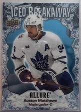 2023-24 Upper Deck Allure - Iced Breakaway Auston Matthews #IB-3