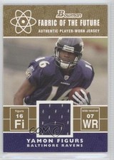 2007 Bowman Fabric of the Future Gold 67/100 Yamon Figurs #YF 7n2