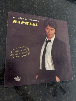 RAPHAEL   Y SIGO MI CAMINO   ALHAMBRA RECORD/ VG+ VINYL COMO YO TE AMO 