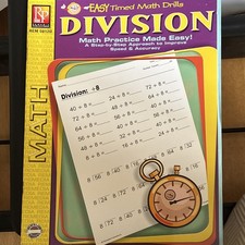Remedia Easy Timed Math Drills Division PB St...