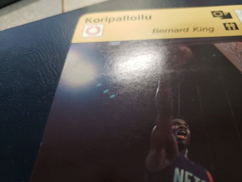 Bernard King New Jersey Nets FINNISH Finland Sportscaster 1979 RARE WOW - Picture 3 of 4