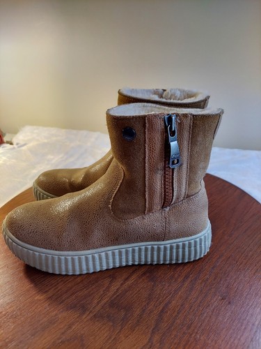Pajar Caline 2.0 Women's Boots 9 - 9.5 Brown Leather Sheepskin Lined Snow Boots - Picture 3 of 7