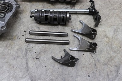 2007-2008 Kawasaki Ninja ZX6R Transmission Gears Shift Forks Drum
