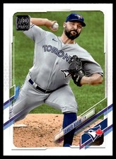 2021 Topps Tanner Roark Toronto Blue Jays #522