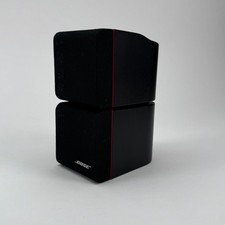 Bose Single Cube Speaker Black Redline Compact Home Theater Speaker