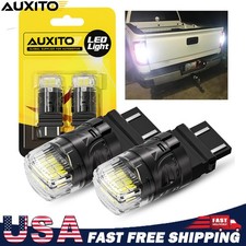 Auxito 2x 3156 3157 3057 6500k White Led Reverse Backup Light Bulbs Free Return