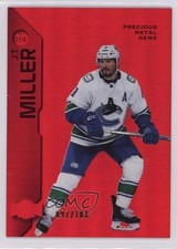 2023-24 Skybox Metal Universe PMG Red 97/100 JT Miller #014 b3h