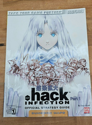 Dot Hack HACK Infection Part 1 PS2 BradyGames Official Strategy Guide