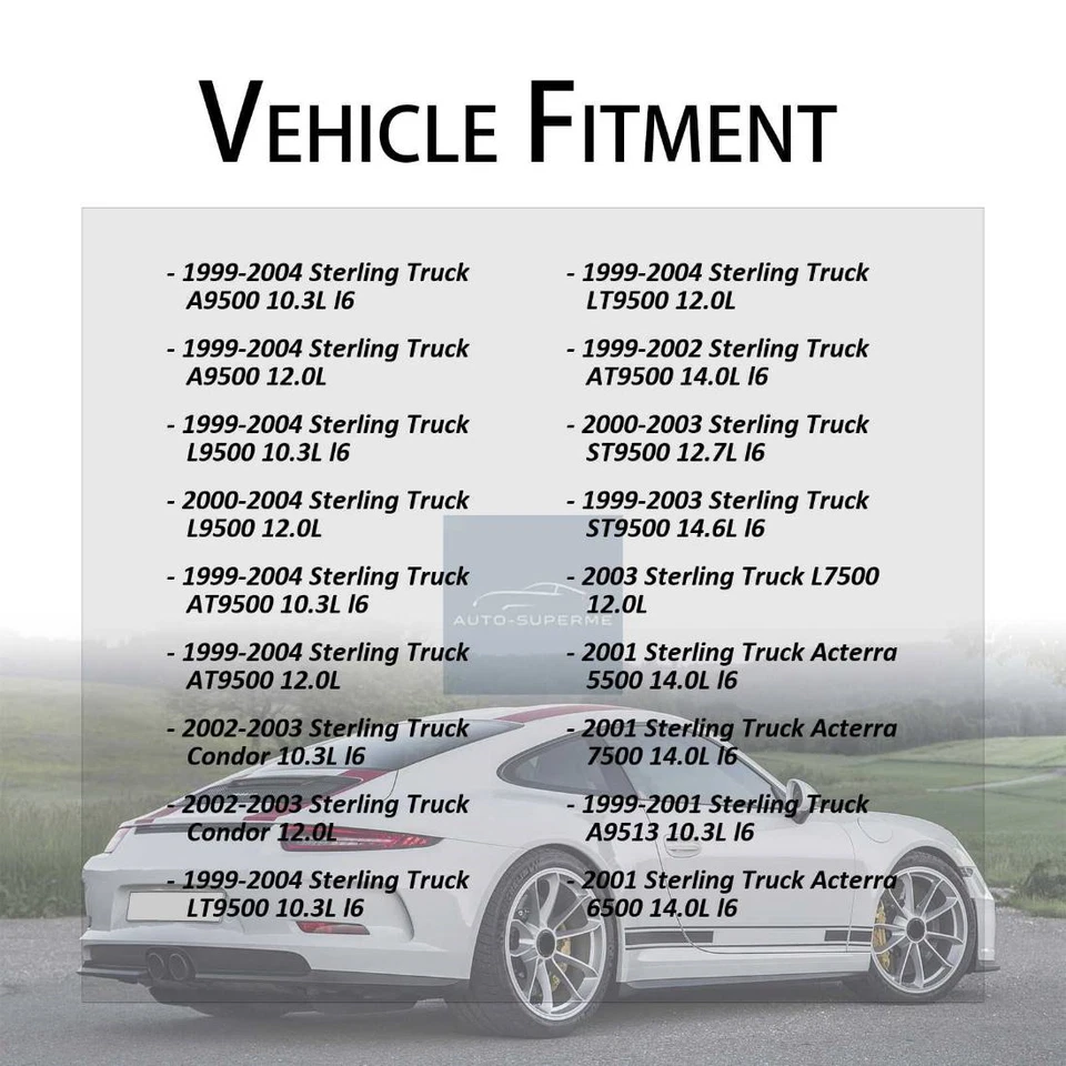 Termostato de refrigerante de motor para camión Sterling A9500 2004-2007 Foto 4 de 4