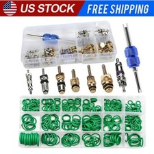 Car Ac Repair Kit 270pcs O-ring Set 40pcs Car Air Conditioner Valve Core Parts Car Ac Repair Kit 270pcs O-ring Set 40pcs Car Air Conditioner Valve Core Parts