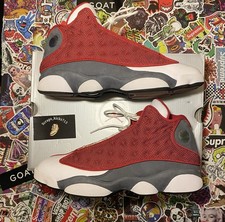 Mens Size 11- Nike Air Jordan 13 Retro- Red Flint USED WITH BOX 