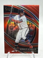 2020 Panini Select Ronald Acuna Jr Red Premier 130/199