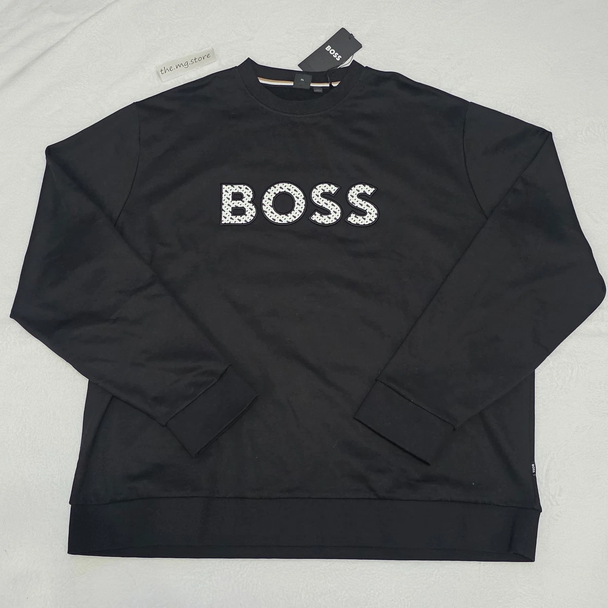 Jersey Boss Boss-suéter De Punto Para Hombre, Ropa De Color Sólido Sudadera Boss Hombre