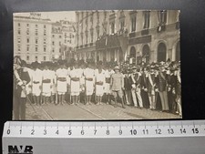 #F3#Foto Coloniale Truppe Ascari in Rassegna primi anni 10 Rara cm 14x9