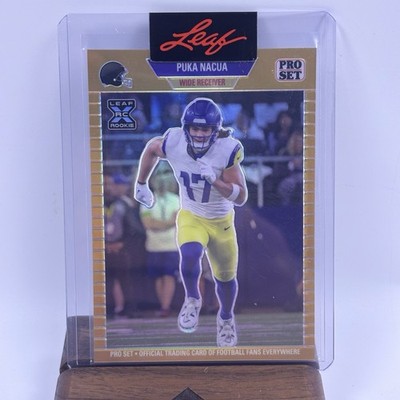 2023 Leaf Pro Set Gold Puma Nacua Rookie SP /199 #PSG110