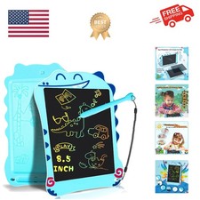 LCD Writing Tablet Dinosaur Toys for Boys Kids, Colorful Toddler Blue Toys Dr...