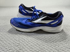 Brooks Shoes Mens 12 Blue Launch 4 Running Black Electric Road Athleisure Jog