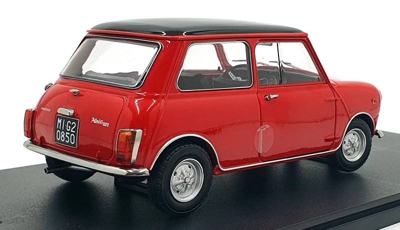 Mitica 1/18 Scale 205004-D - 1968 Innocenti Mini Cooper MK2 - Red/Black - Image 2 of 4