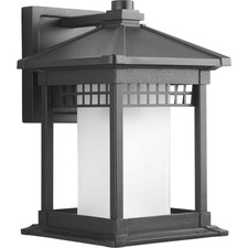 Progress Lighting P6001 Merit 1 Light 12" Tall Outdoor Wall - Black