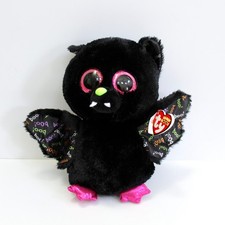 Ty The Beanie Boos Dart The Black Bat Plush 9" Stuffed Animal Medium NEW