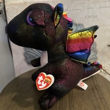 TY ANORA THE DRAGON BEANIE BOO BUDDY- 9" BOOS