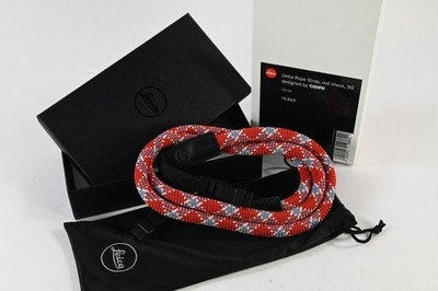 Leica 49.6'' Rope Strap by COOPH (Red Check 126cm) 19869 #G463