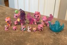 Hatchimals CollEGGtibles Unicorn Family  Unicorn Float  Dragon Lot of 11