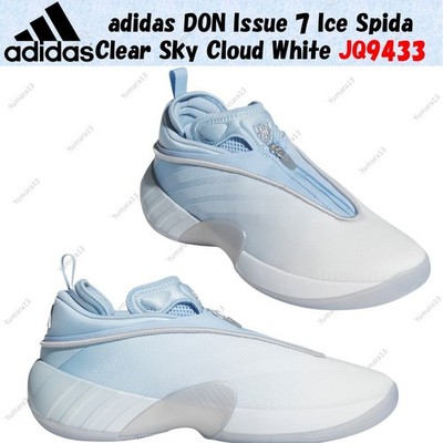 adidas DON Issue 7 Ice Spida Clear Sky Cloud White JQ9433 Men's
