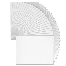 9 x 12 Inch White Foam Sheets Crafts, 2mm Thick. 25 Pack Premium White Foam P...