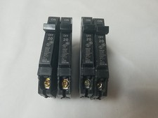 GE THQP120 1 Pole 20A Slim Version Style Circuit Breaker Lot Of 4