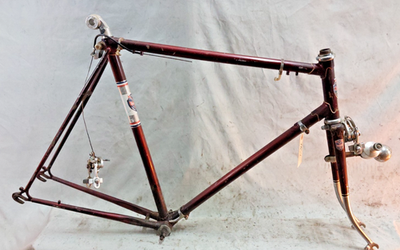 1979 Takara Vintage Road Bike Frame Set 59cm Large Lugged Butted