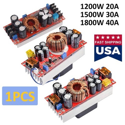 1200W 20A/1500W 30A/1800W 40A Converter Boost Step-up Power Supply Module