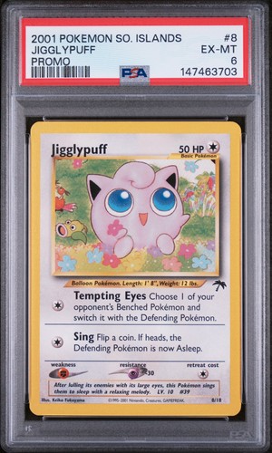 Jigglypuff graded PSA 6 for sale on eBay