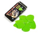 Snarling Dog Brain Nylon Guitar Picks 12 Pack 0.53mm with Tin Box - Green
