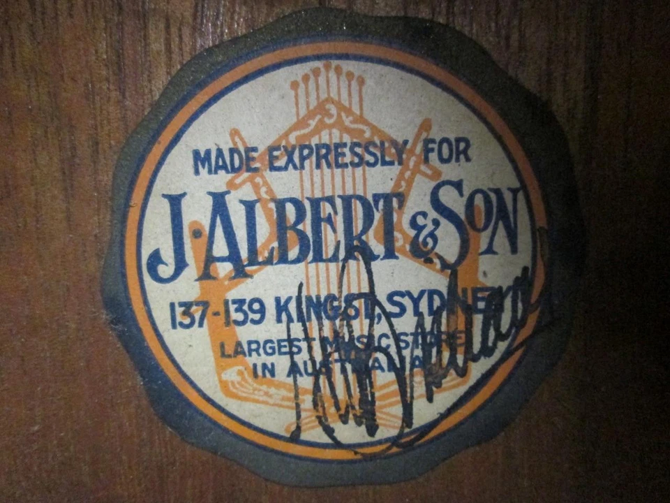 Rare Antique Kumalae Hawaiian Ukulele J Albert Sons Circa 1920 Australia - Image 4 of 4