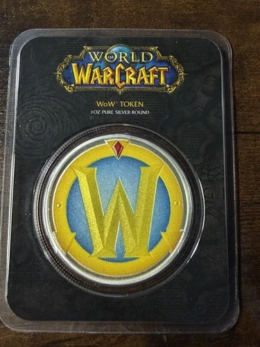 1 oz Fine Silver World of Warcraft Colorized Token (TEP) 162/5000