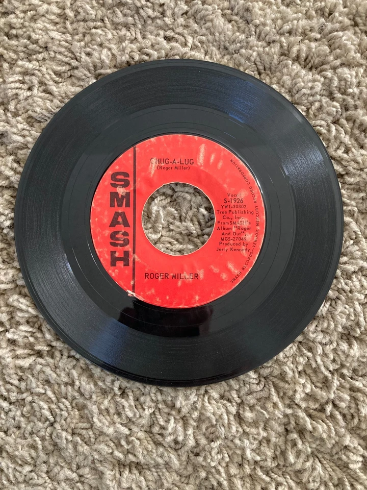 Roger Miller-(Lot of 4/45s) Chug-A-Lug, Do-Wacka-Do, King Of The Road, Engine #9 - Image 2 of 4