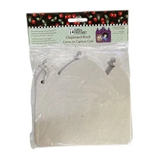 Mary Engelbreit Scalloped Chipboard Book 6"x6" 5 Pages Scrapbook Album New