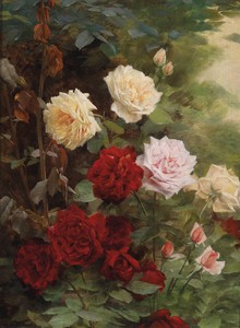 Huge-oil-painting-beautiful-still-life-nice-spring-peony-flowers-roses-24-034-x36-034