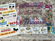 Disney Assorted Disney Princess Scrapbook Craft Sticker Sheet Embellished Set