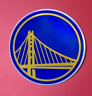 Golden State Warriors NBA Basketball Holographic Sticker Decal | eBay