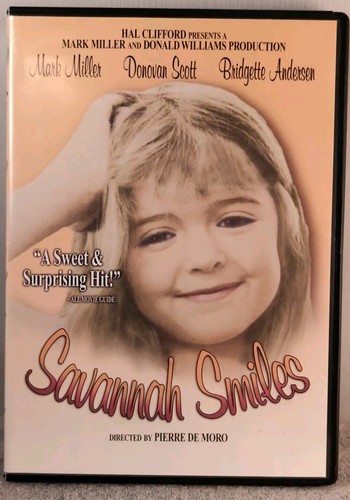 🔥Savannah Smiles 1982 (DVD, 2006) Bridgette Andersen Mark Miller Donovan Scott