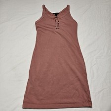 Women’s Summer Dress Dusty Blush Pink Size Small Forever 21 Bodycon