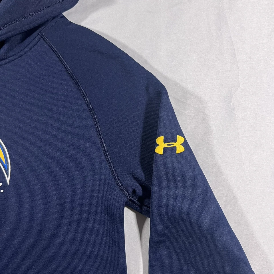 Under Armour San Diego Chargers Youth NFL Combine Hoodie Pullover Navy (Medium) - Image 4 of 4